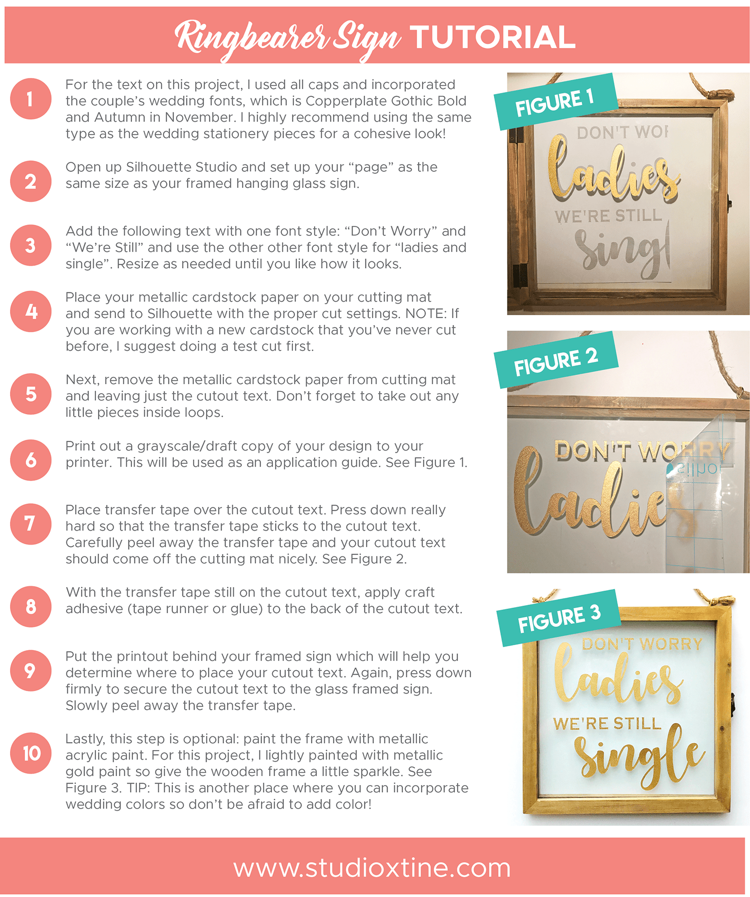 Personalized Ringbearer Sign