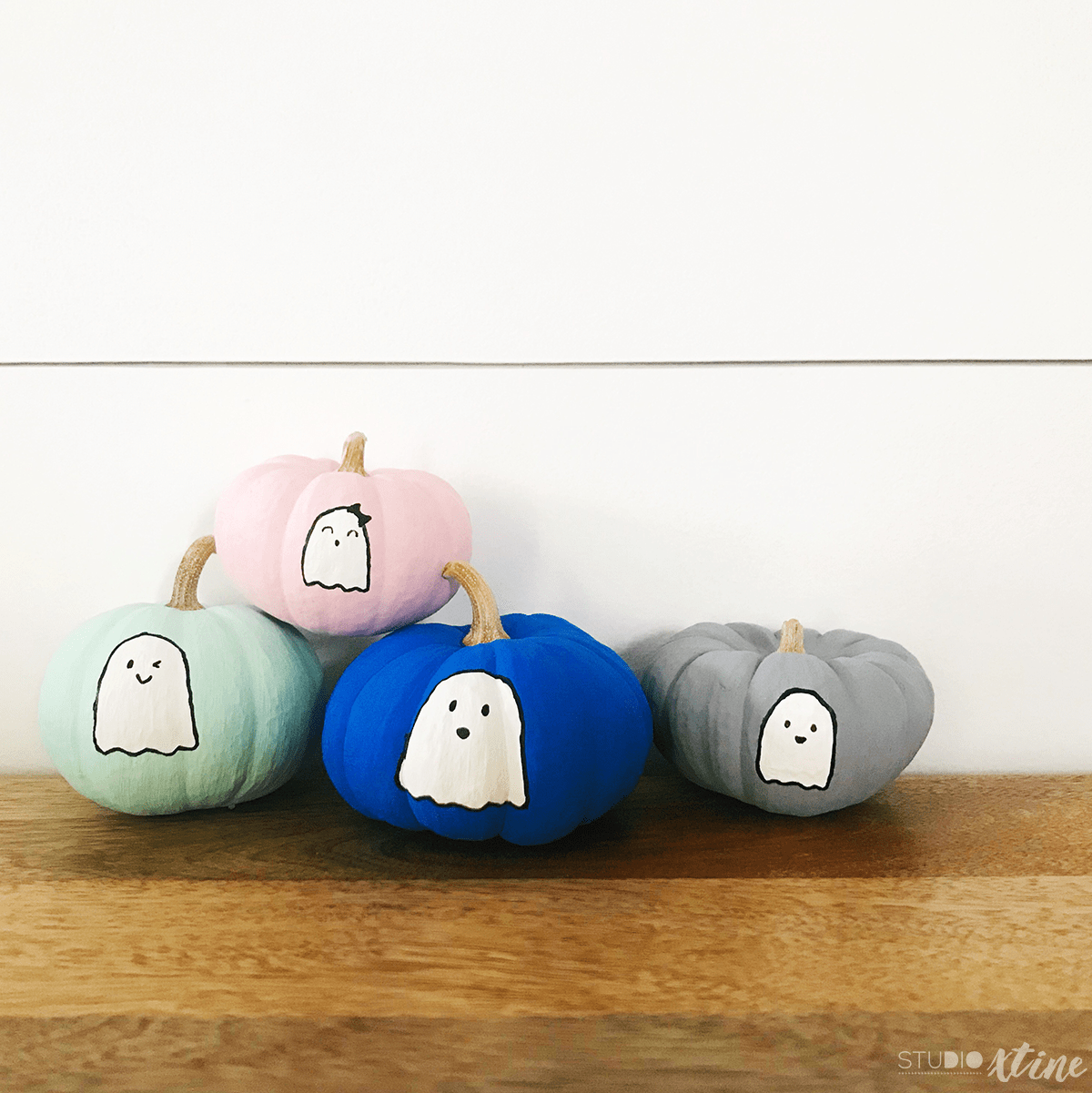 The Boo Crew! DIY Painted Pumpkins