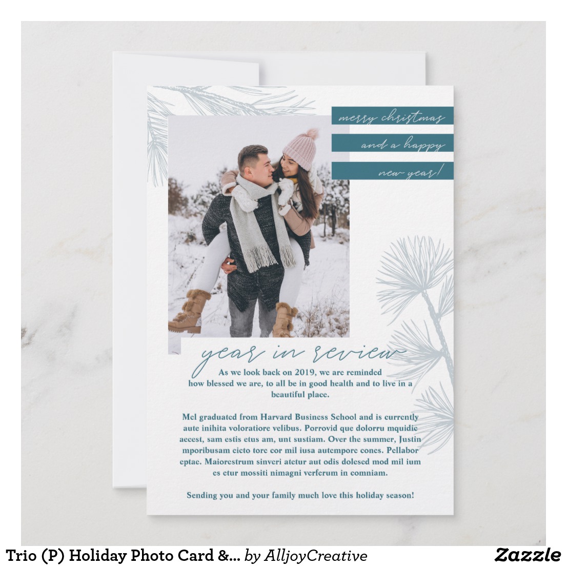Customized Holiday Cards with Year in Review + Giveaway!