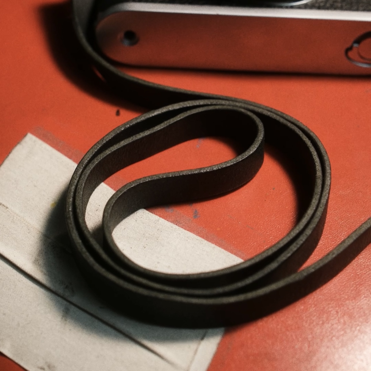 Long Strap 44" Black Punch