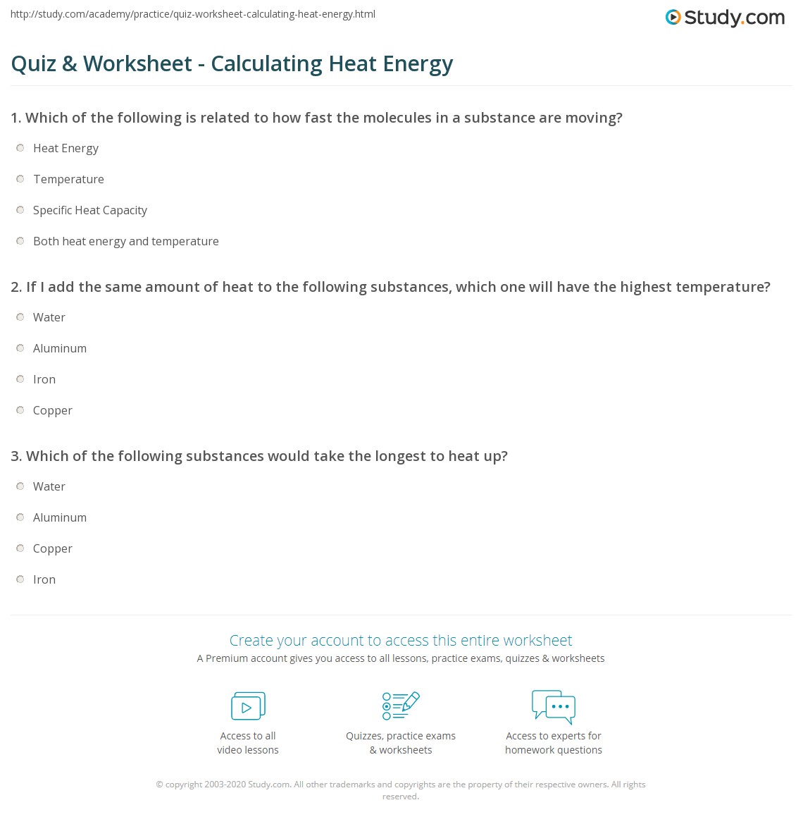 For q= m c δ t : Energy Calculations Worksheet Worksheets Tutsstar Thousands Of Printable Activities Worksheet Template Tips And Reviews