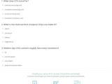 Quiz Worksheet Cpu Features Function Study