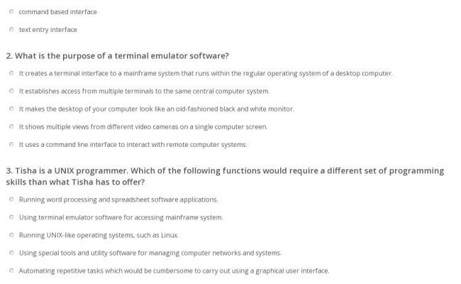 Quiz & Worksheet - How To Use Command Line Interface | Study.com