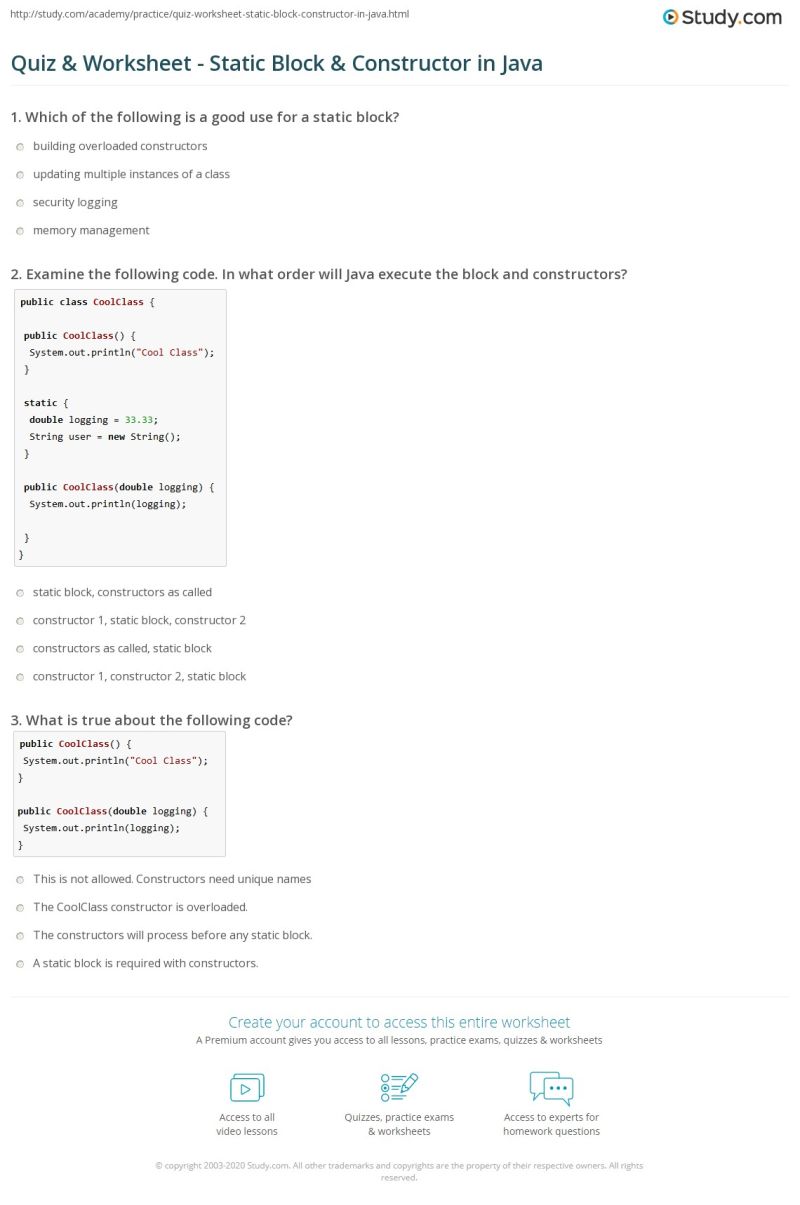 Quiz On Constructor In Java Dataflair - Premium Abstract Image Gallery - Ultra HD
