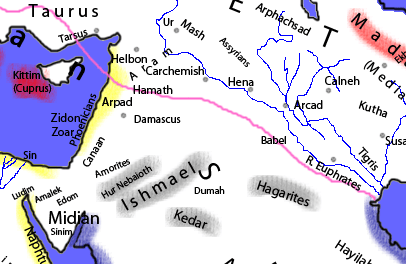 Aramean People Culture Religion Lesson Study Com Noahsworld Map 