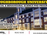 Loughborough University Social Behavioural Science Phd Programs