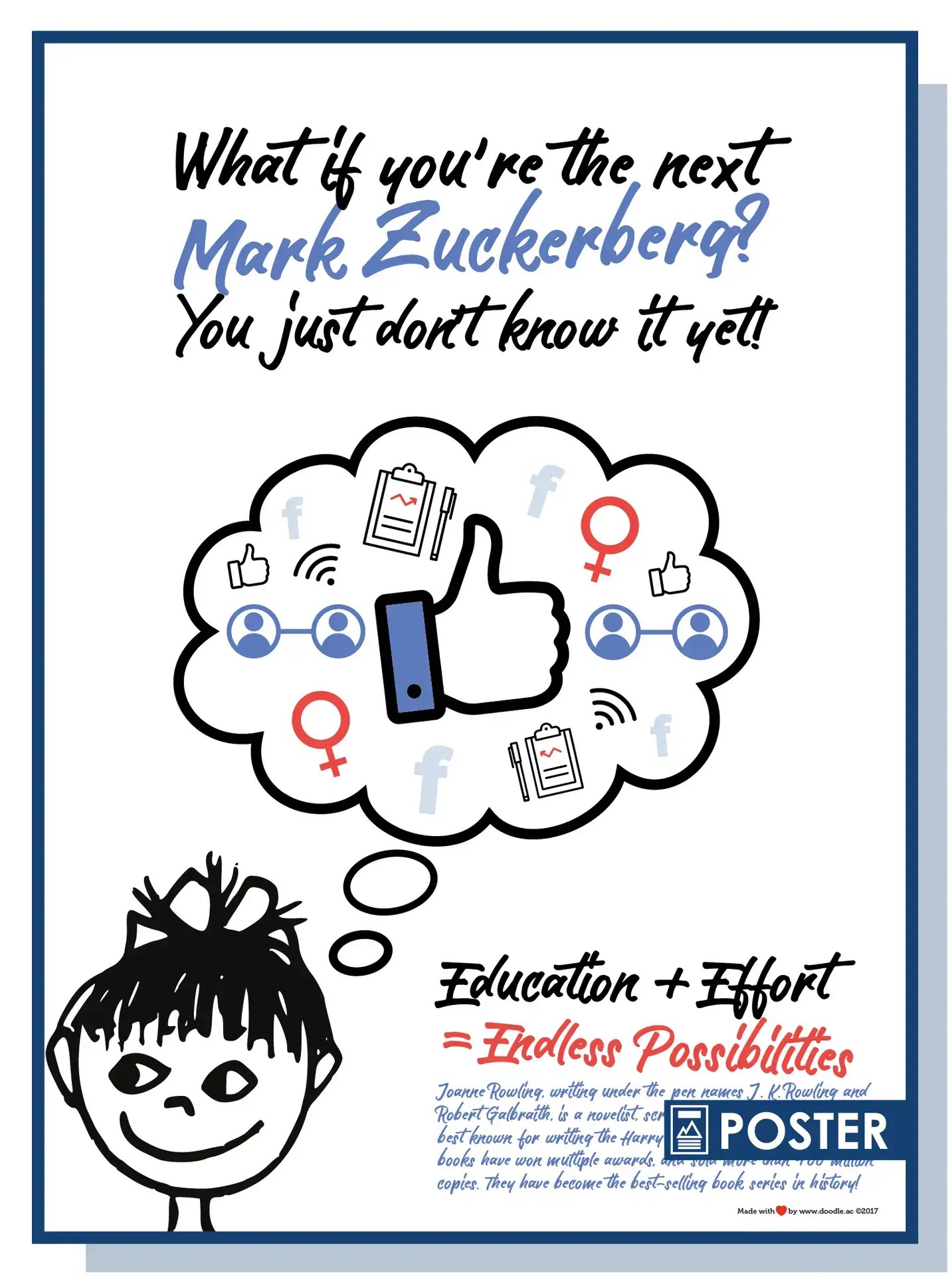 The next Mark Zuckerberg - doodle education