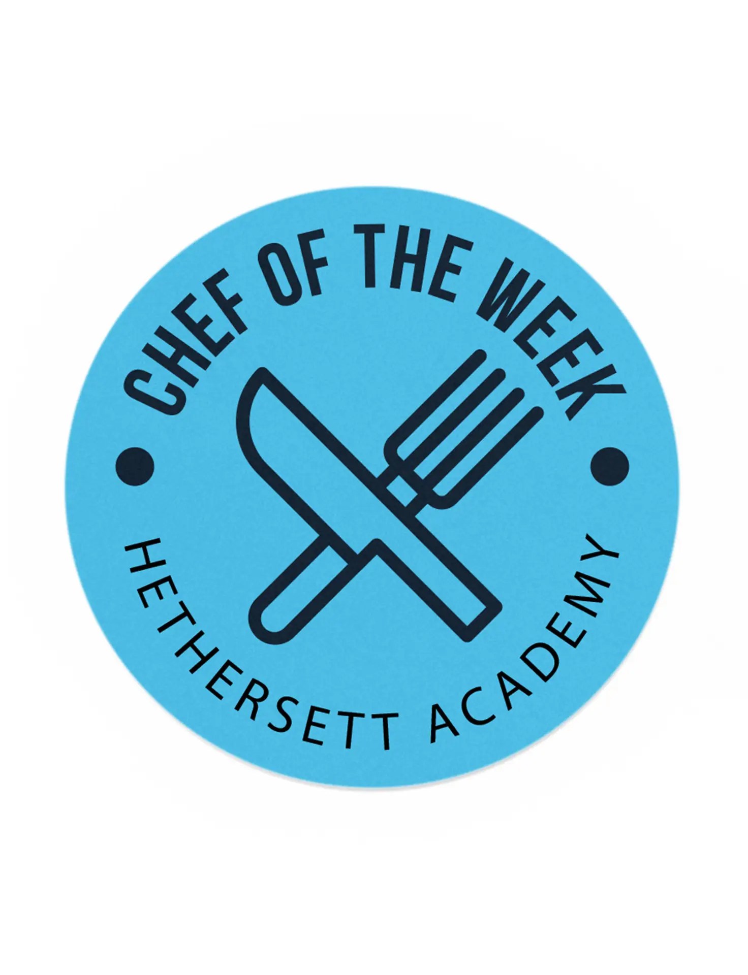Chef of the week stickers