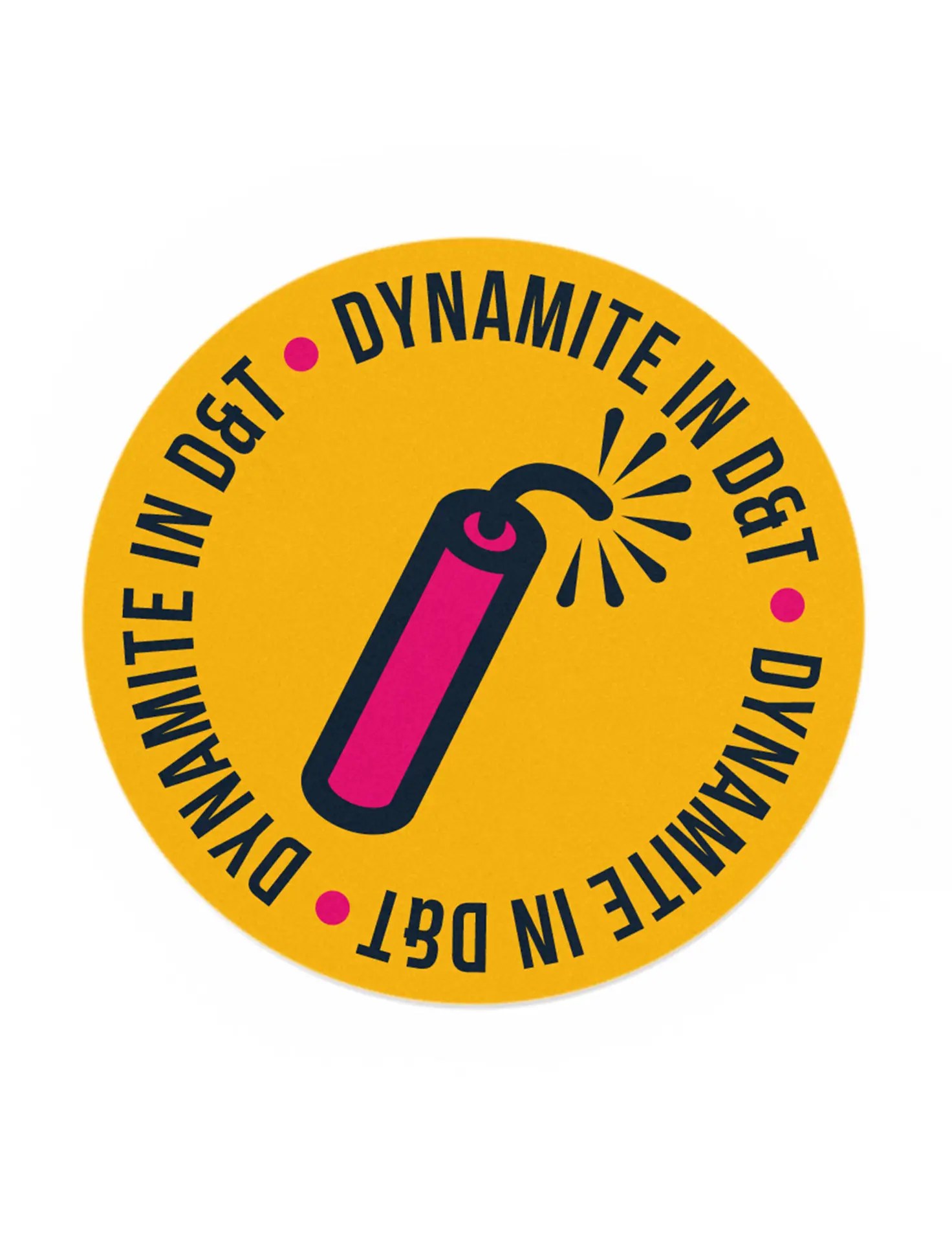 Dynamite in D&T stickers