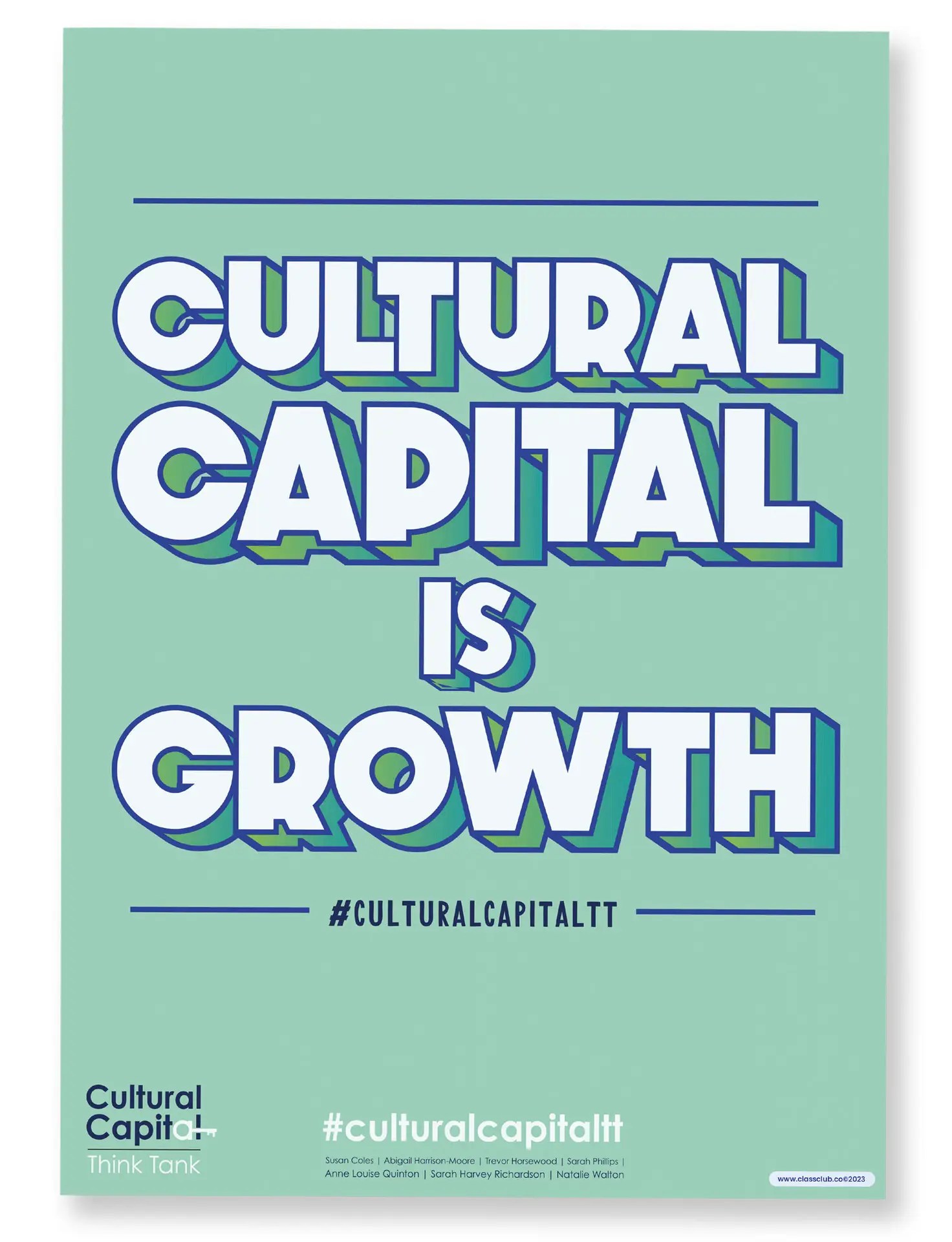 Cultural Capital is Growth