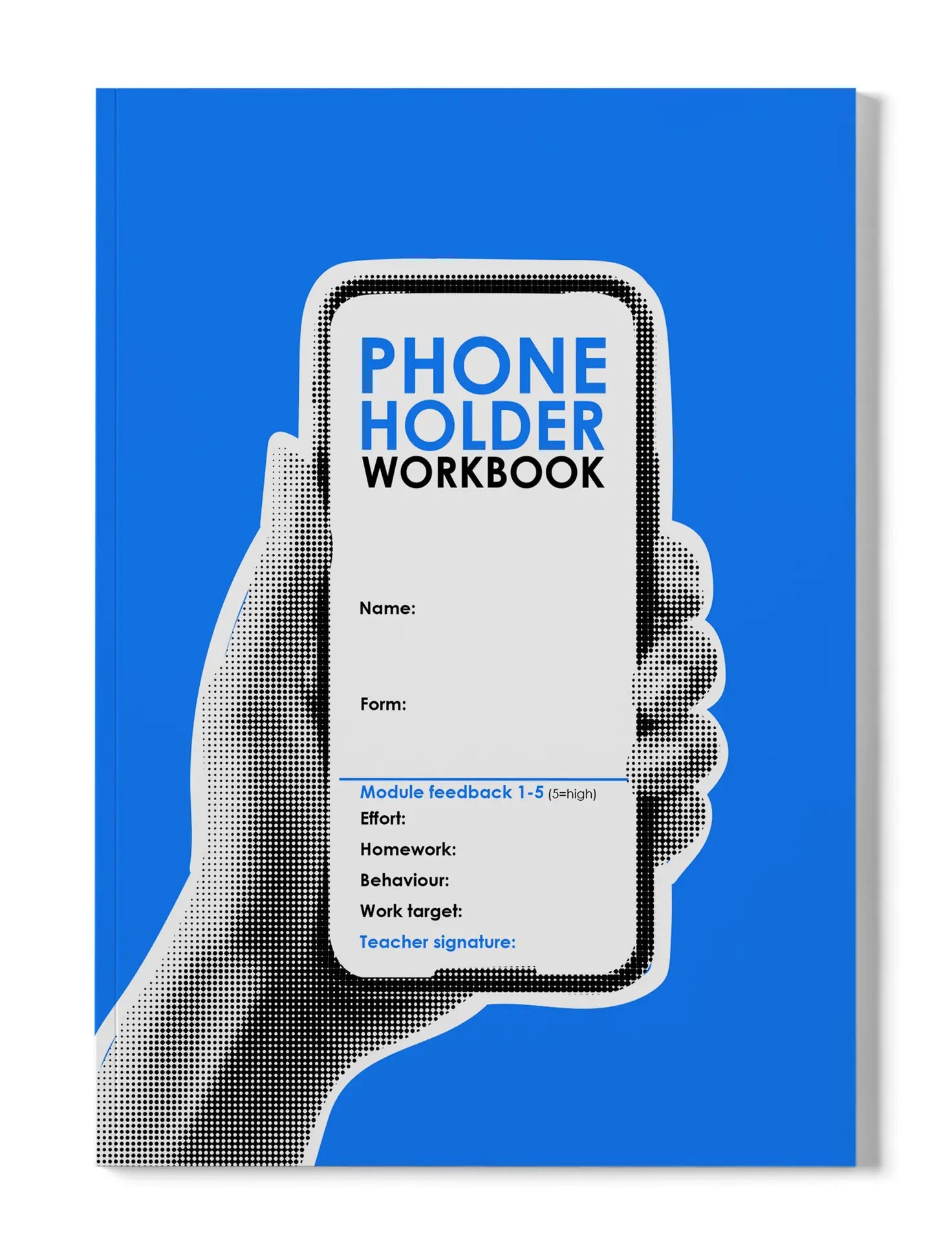Phone holder workbook