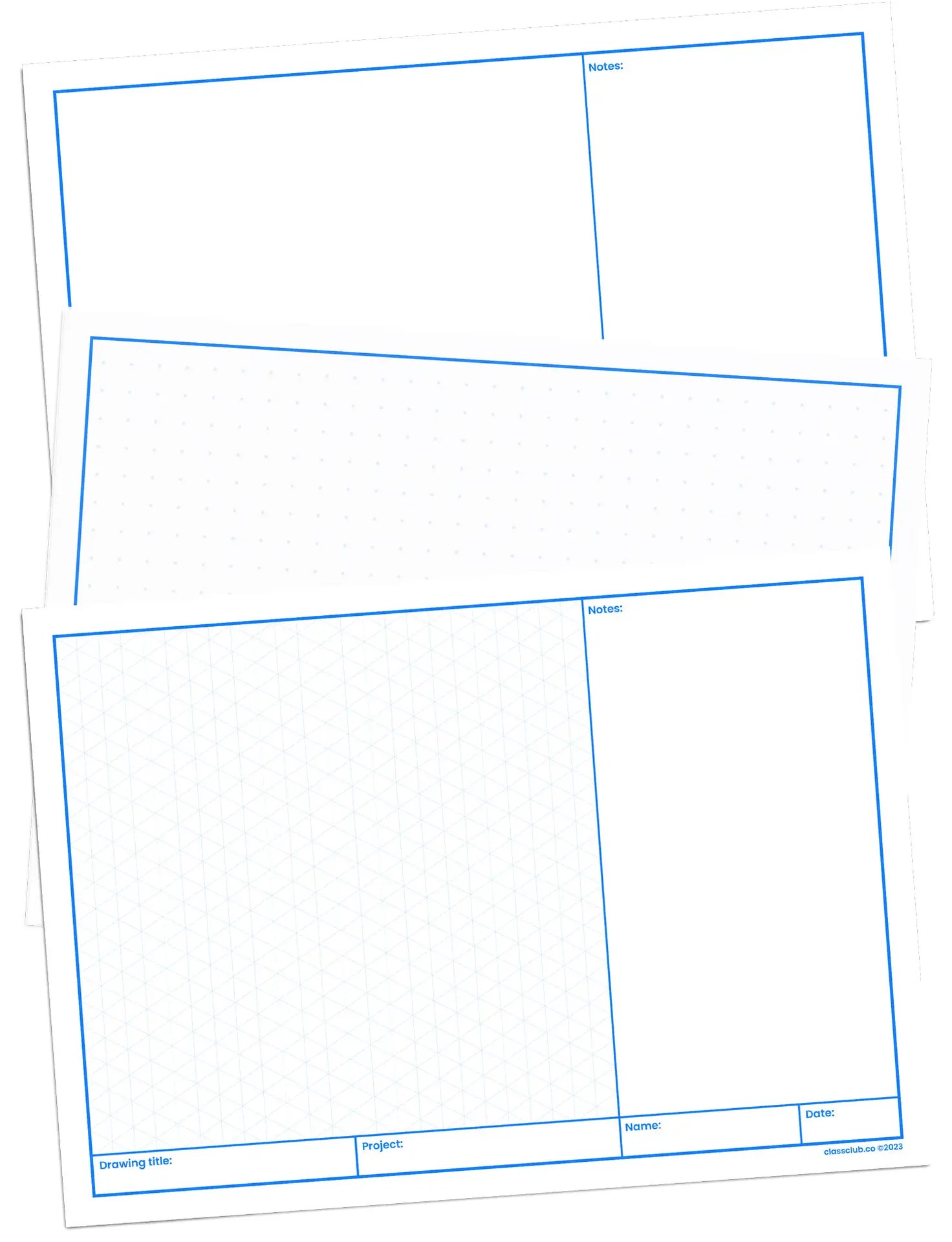 Drawing sheets