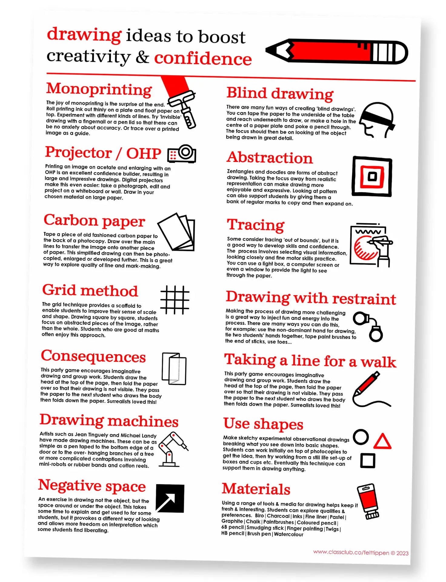13 drawing ideas to boost creativity and confidence
