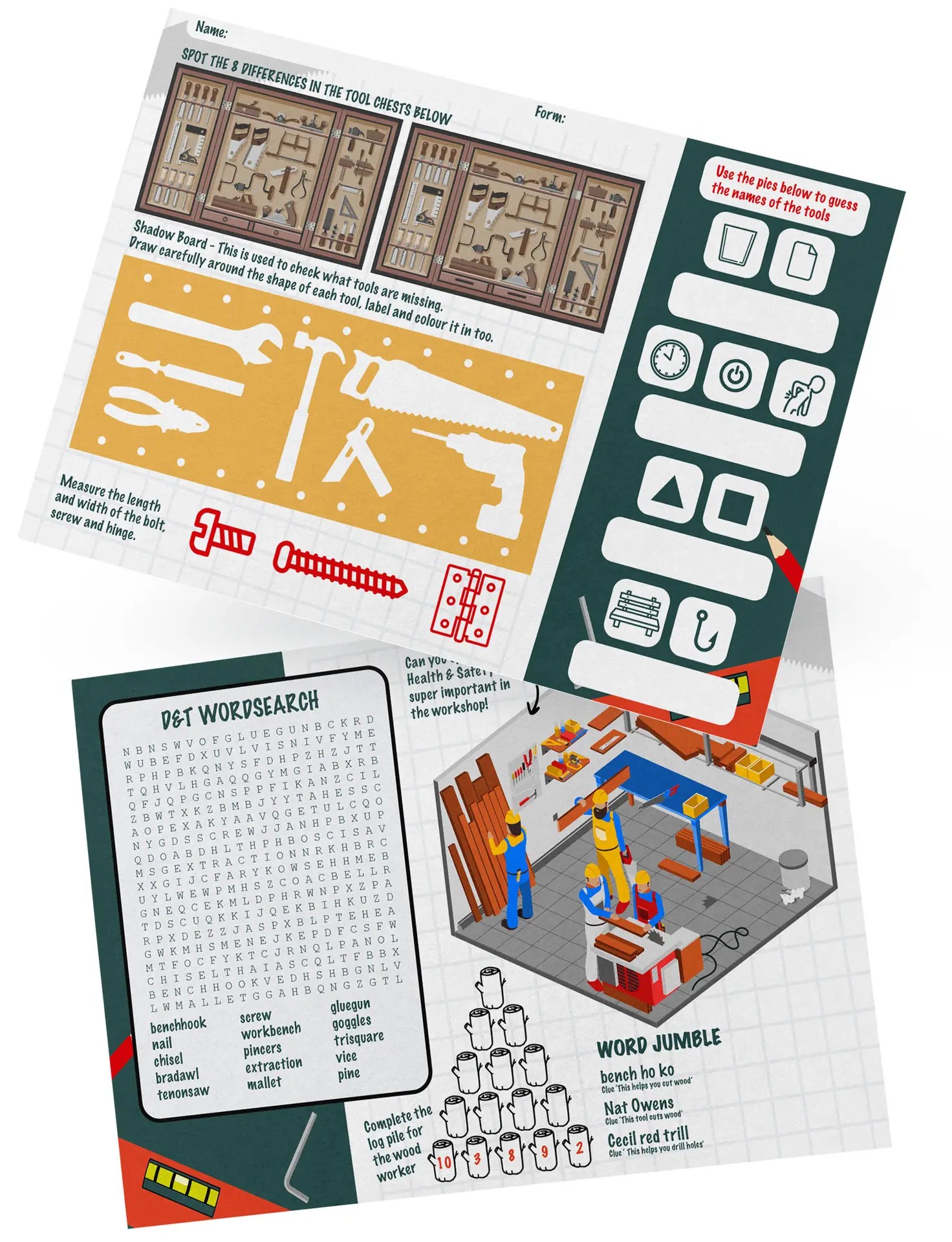 D&T Transition Takeaway or D&T Menu of Activities