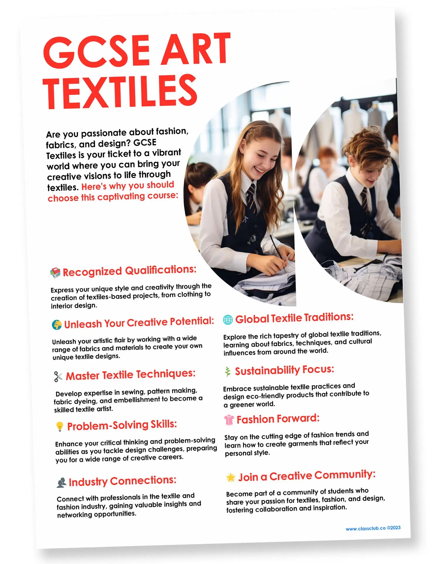 GCSE Art textiles
