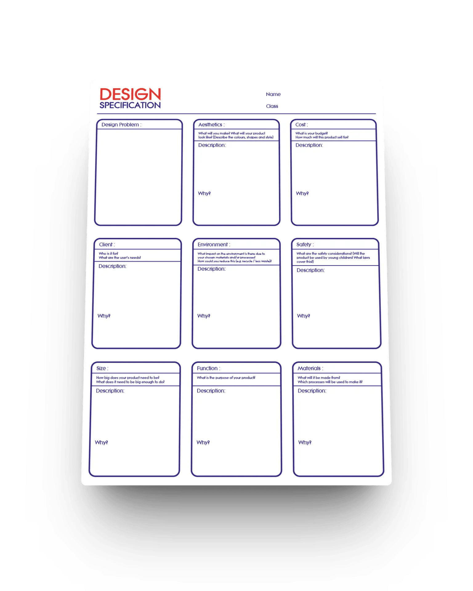 Design Specification