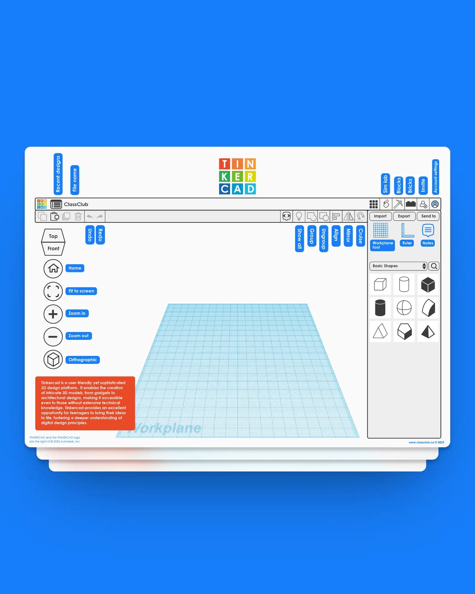 Tinkercad worksheet