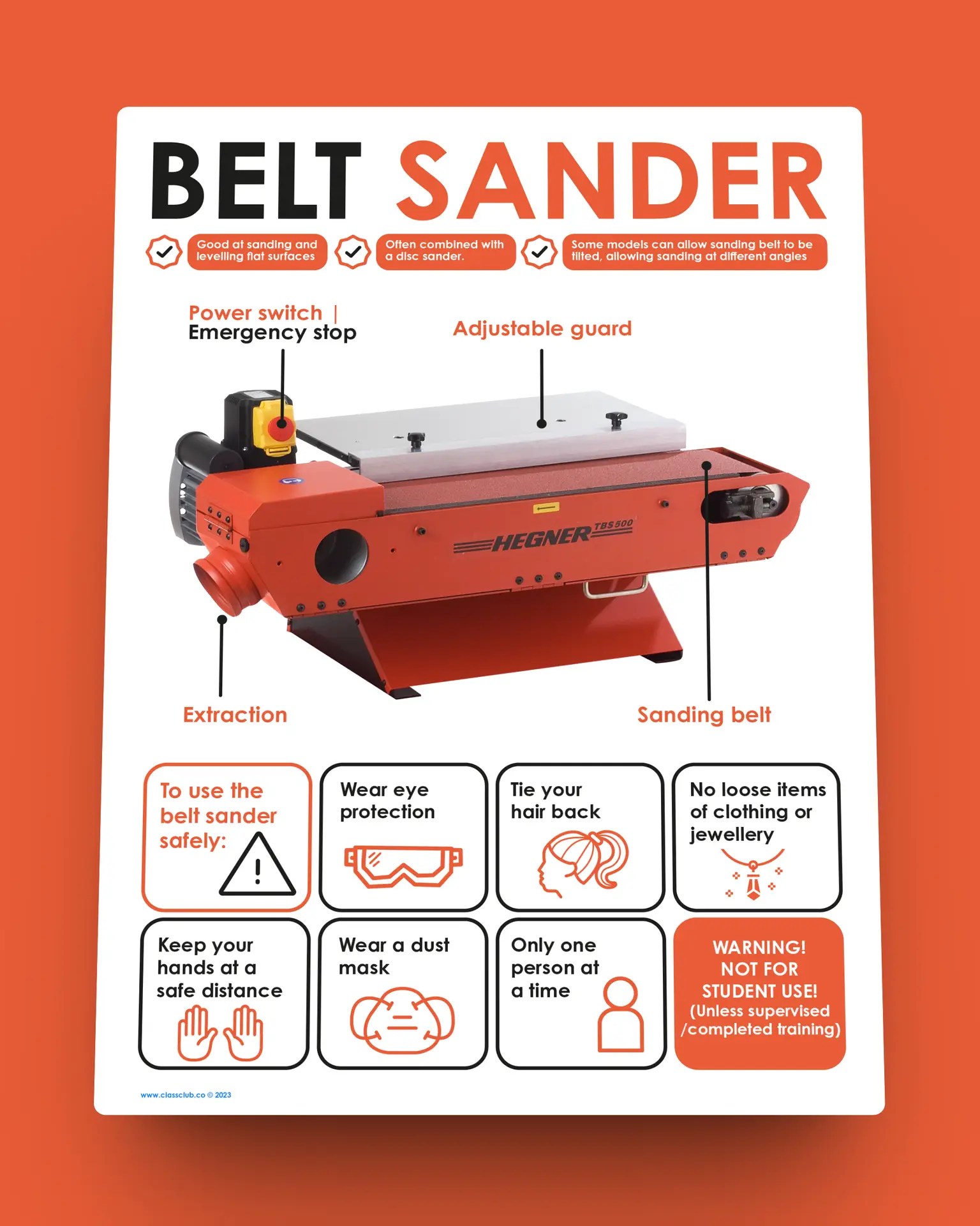 D&T Display - Belt sander