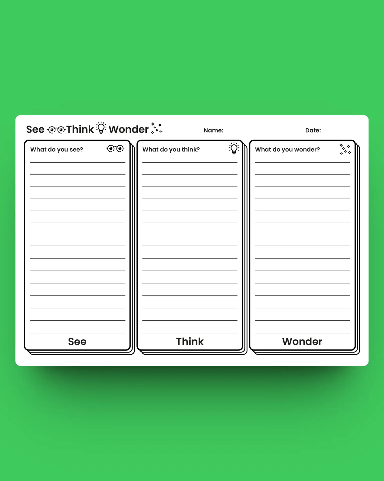 See Think Wonder