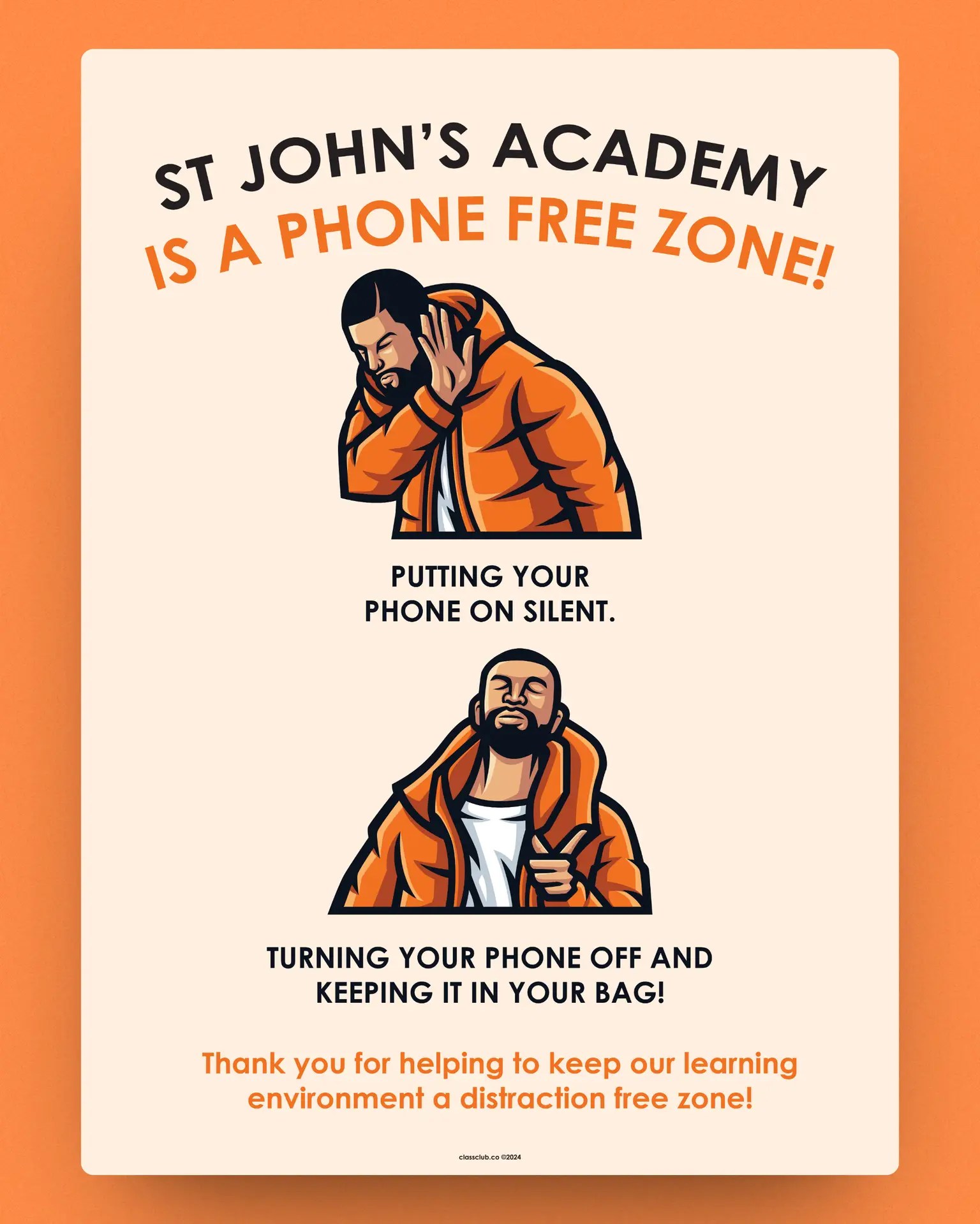 Drake meme template ✏️
