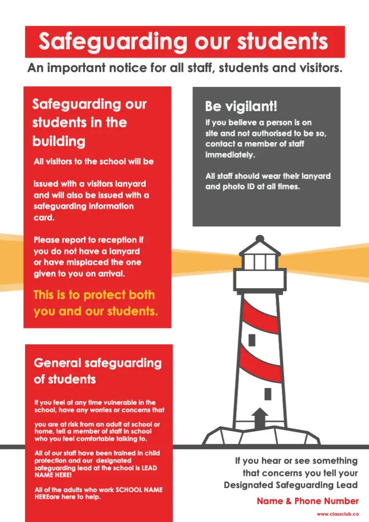 Safeguarding our students