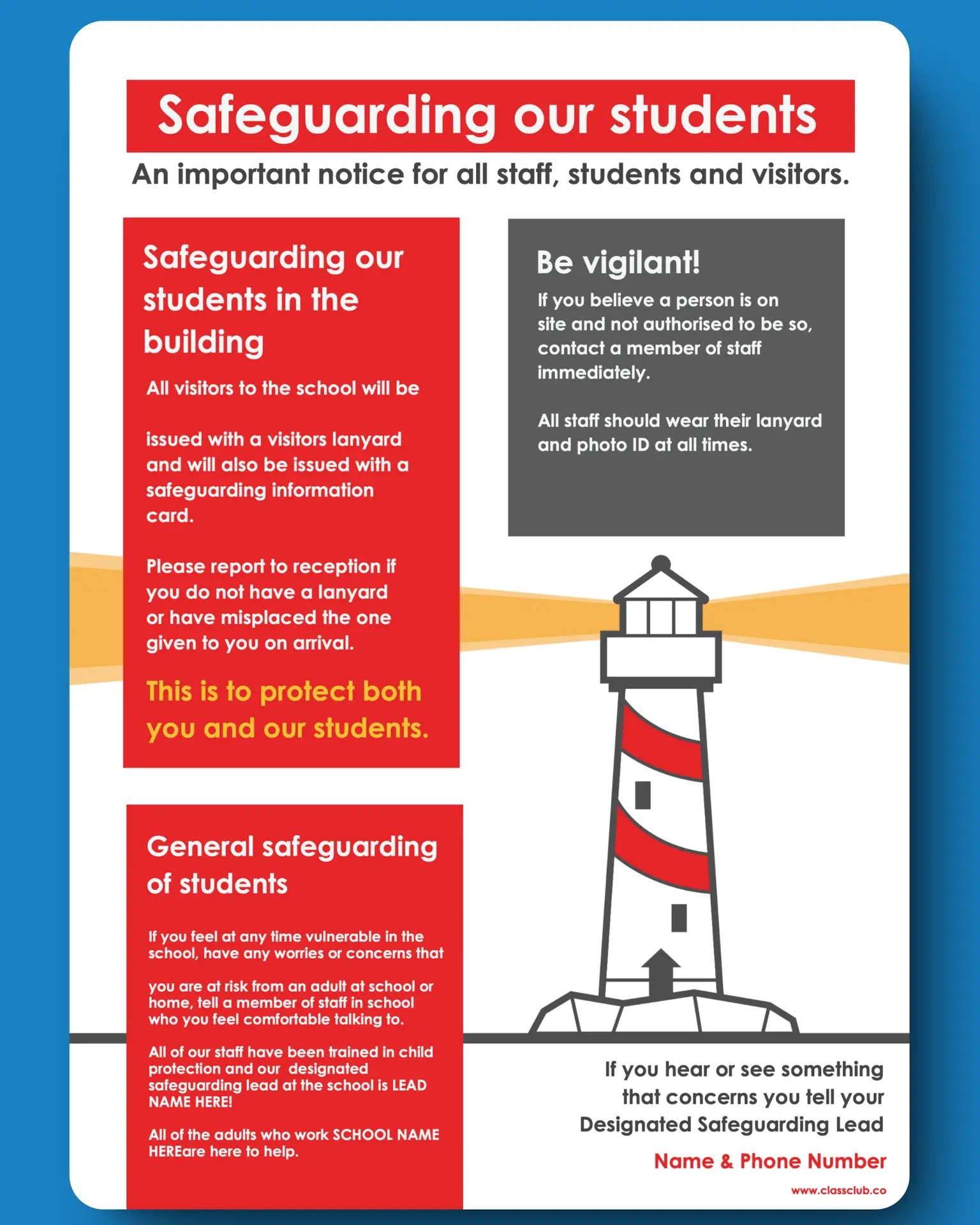 Safeguarding our students ⚡