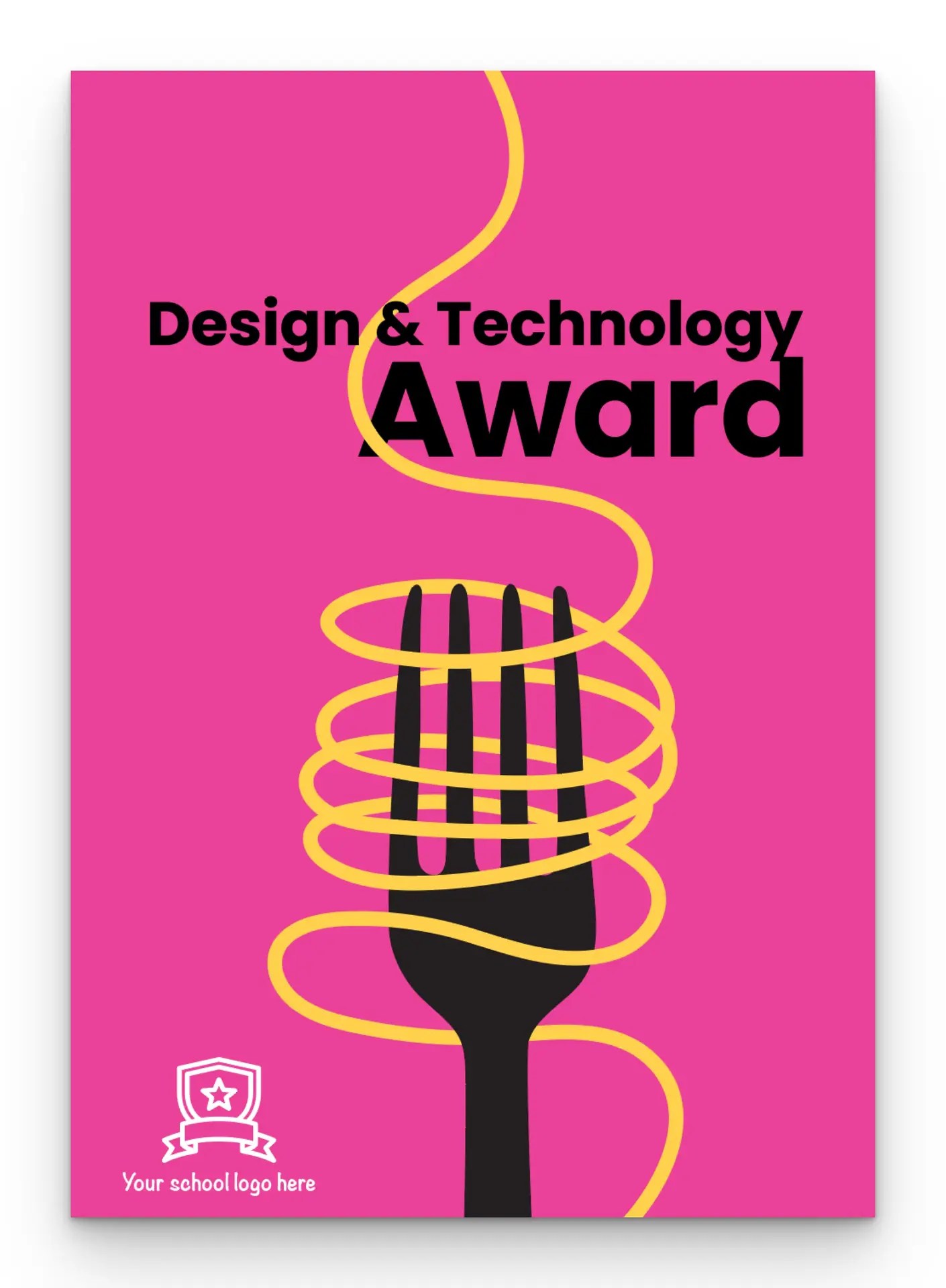 Pasta 4 DT Award postcard
