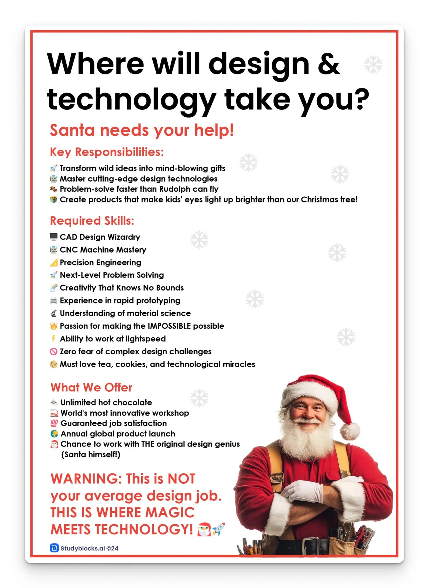 Santa's design task