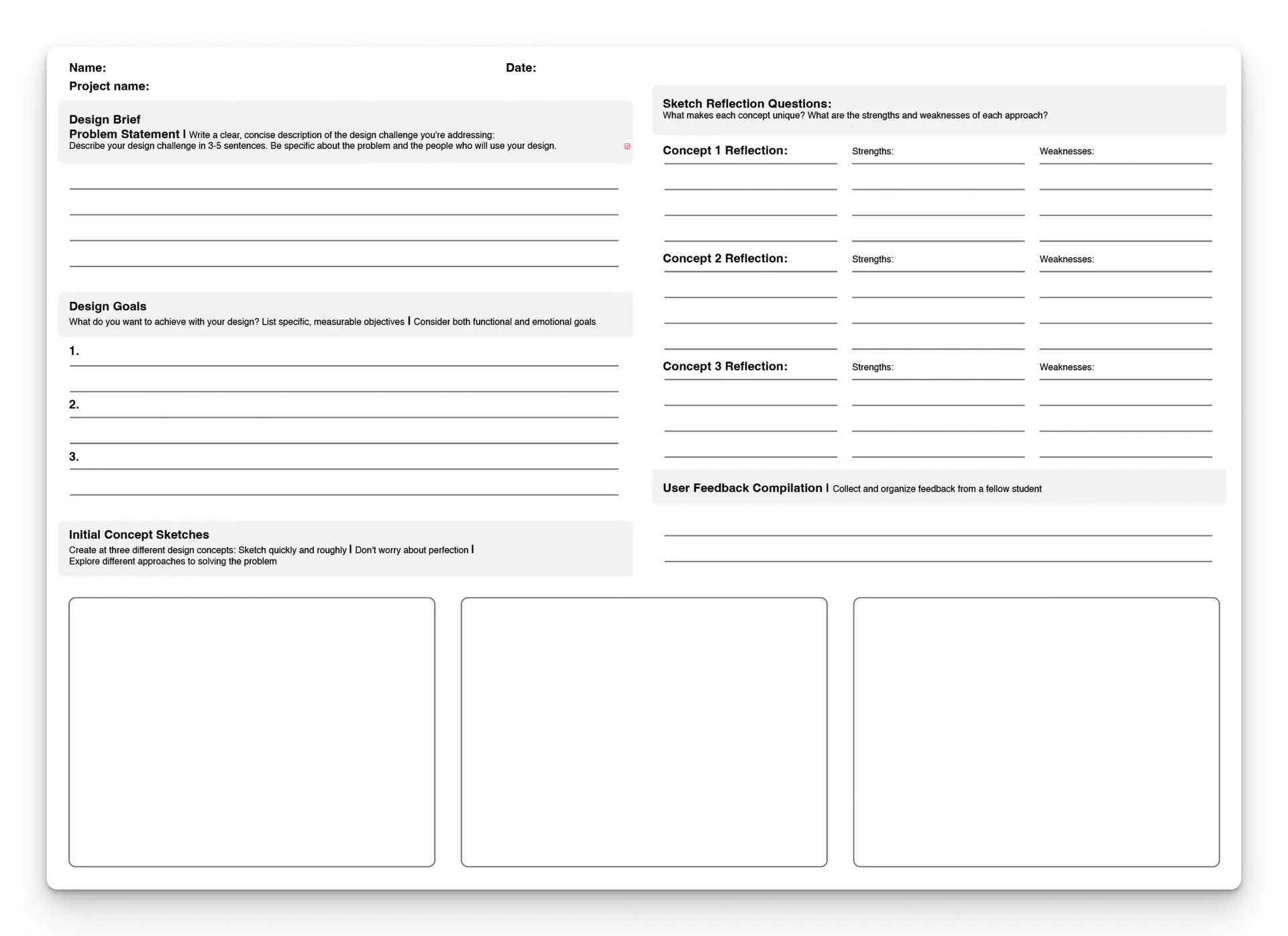 Project brief