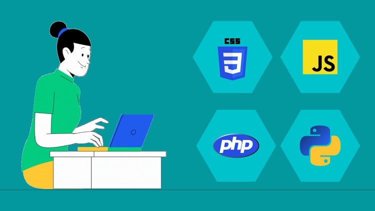 Css Javascript Php And Python Programming All In One Course - Light Picture Collection - Mobile Quality