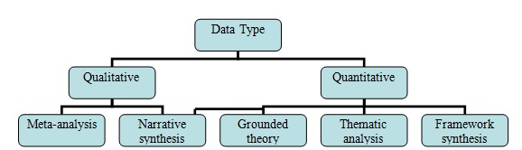 Some of the tools that can be used by a literature review to work with qualitative and quantitative data.