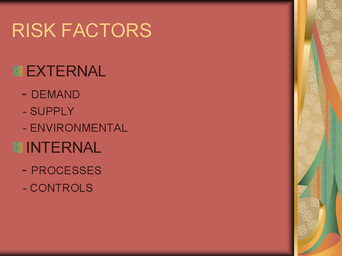 Risk factors