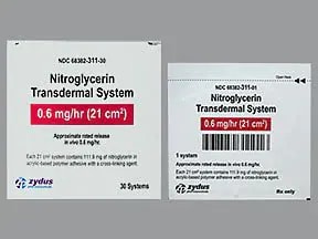 Nitroglycerin Transdermal Patch