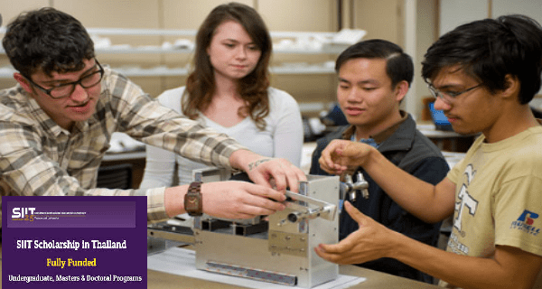 SIIT Graduate Scholarship Program 2021 for Foreign Students (Fully-funded)