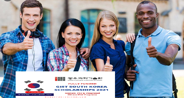 GIST International Admission Scholarships 2021-2022