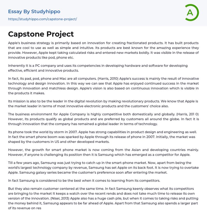 Capstone Project Example Capstone Project - Best Nature Arts in HD