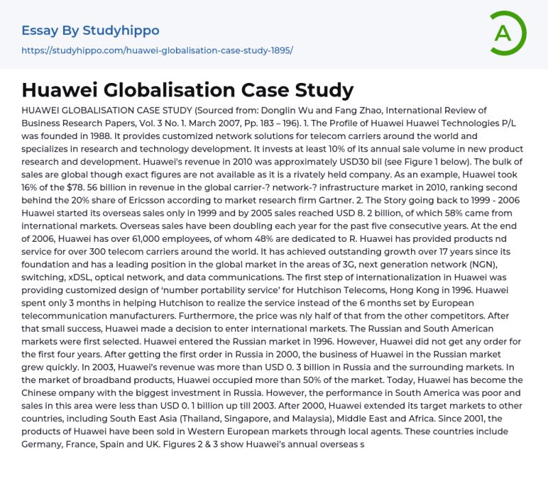 Case Study On Globalisation Pdf - Best Gradient Photos in Ultra HD