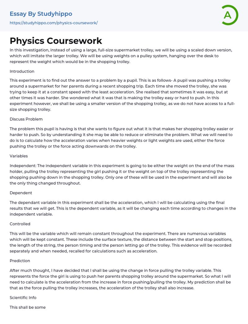 Advancing Physics Coursework Free Essay Example - Modern Gradient Art - Mobile
