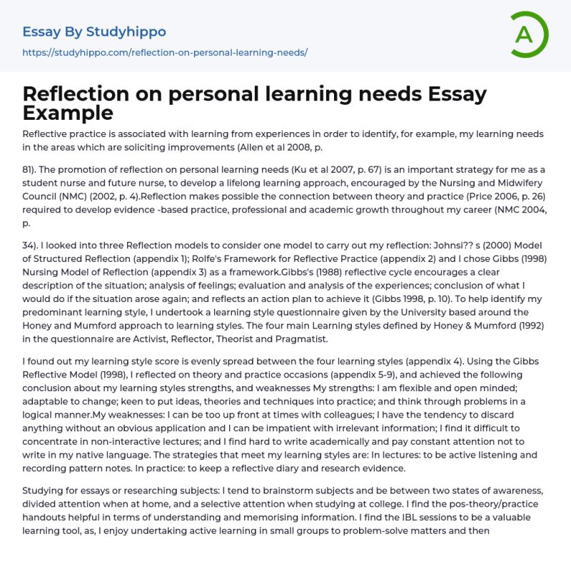 Personal Learning Reflection - High Quality Desktop Dark Patterns | Free Download