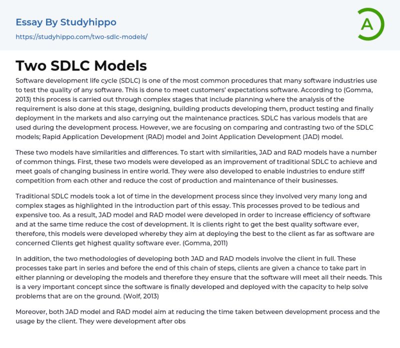 Pdf A Comprative Study Of Sdlc Model - 4K Gradient Arts for Desktop