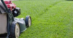 Mowing a Lawn
