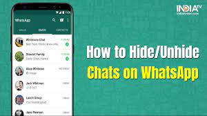 Hide Your Chat Messages on WhatsApp
