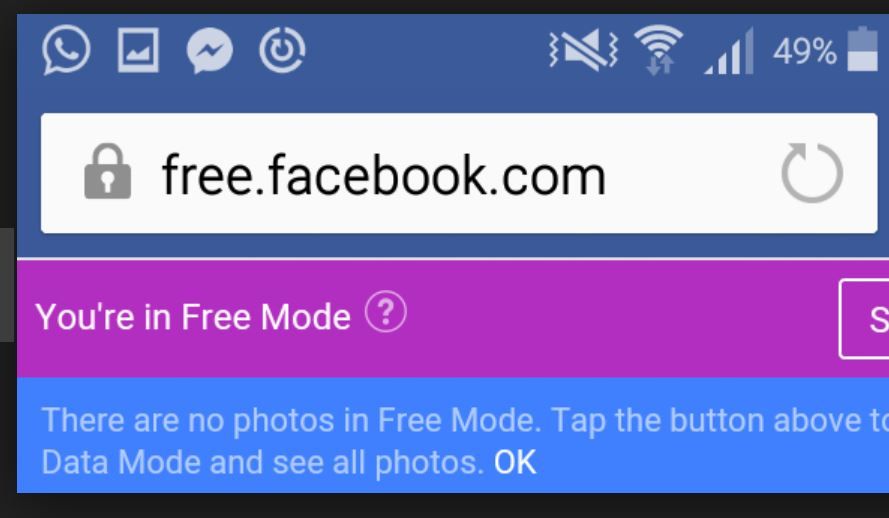 How to Activate Facebook Free Mode