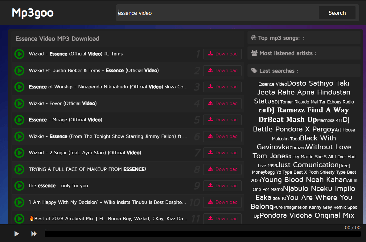 MP3GOO – Mp3goo Music Free Download - How To Download Mp3 Songs & Video Mp3goo How To Download Music Videos On Mp3goo