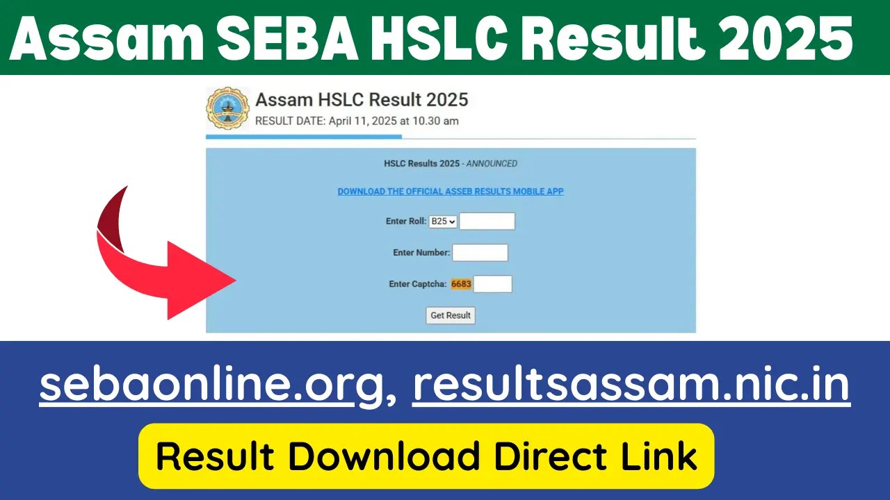 SEBA HSLC Result 2025