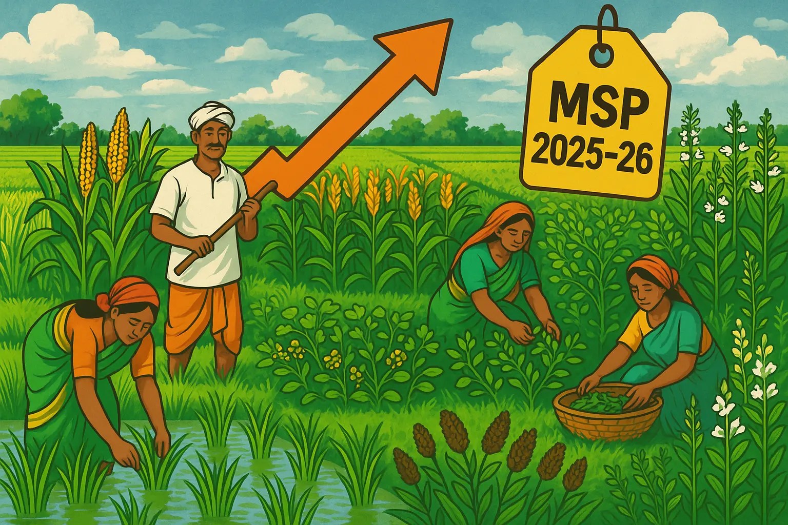 Kharif Crops 2025-26 MSP