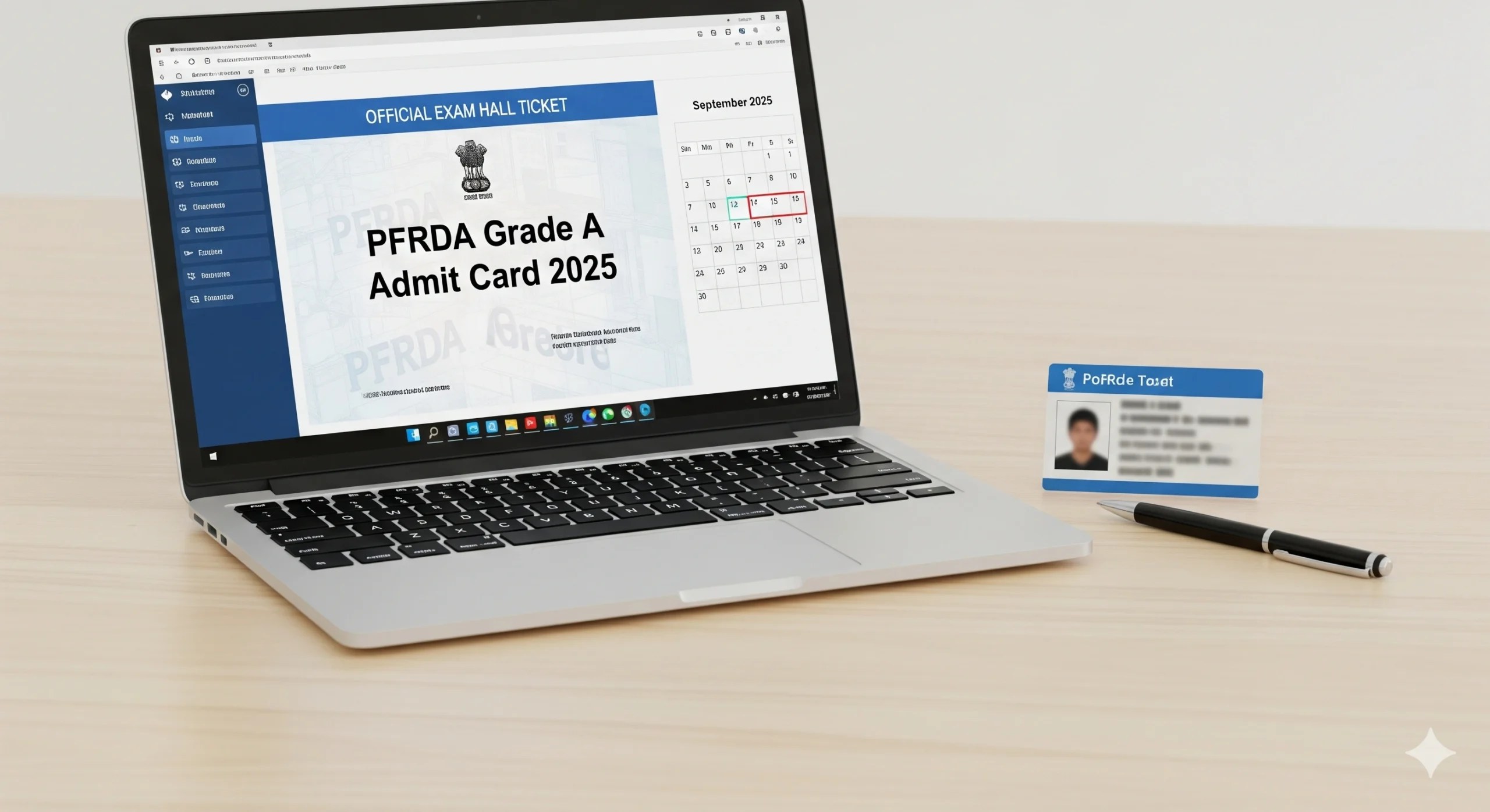 PFRDA Grade A Admit Card 2025 Released