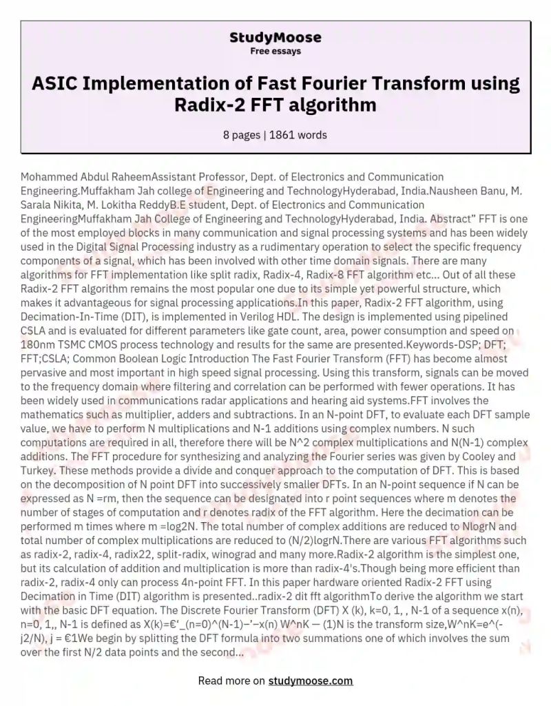 Pdf Implementation Of Radix 2 And Split Radix Fast Fourier Transform Algorithm Using Current - High Resolution Vintage Textures for Desktop