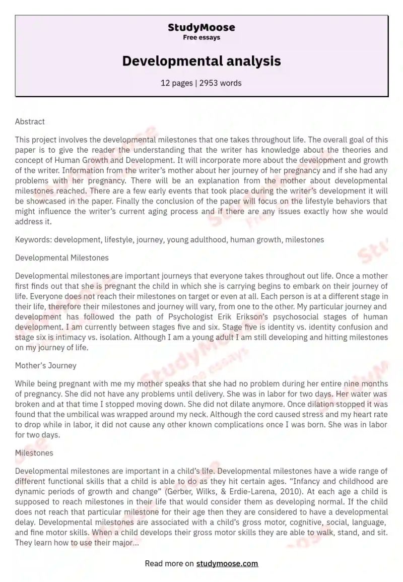 Developmental History Case Study Free Essay Example - Ocean Pattern Collection - 8K Quality