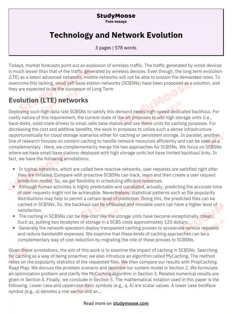 How Is The Technology Evolution Going Free Essay Example - Stunning Light Design - Desktop